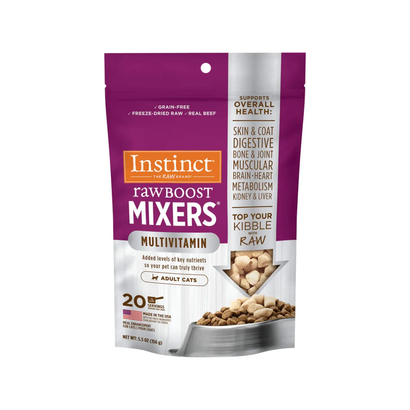 Instinct Raw Boost Mixers Multivitamin Topper for Cats