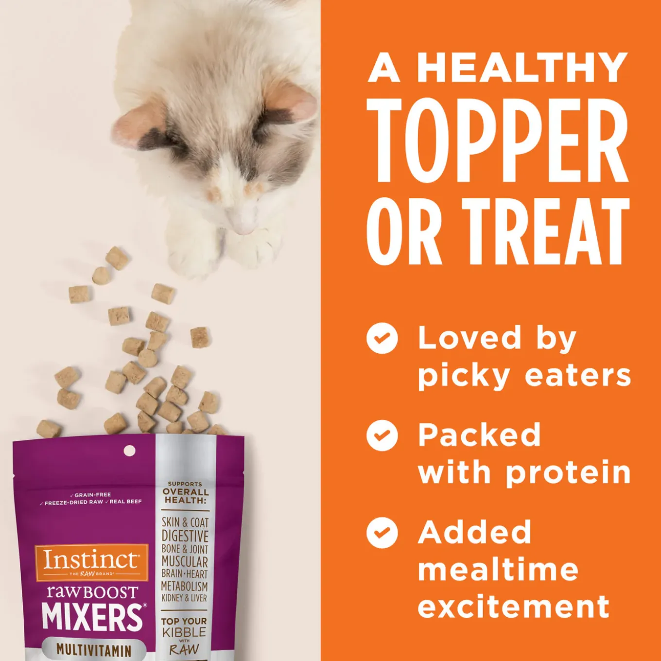 Instinct Raw Boost Mixers Multivitamin Topper for Cats
