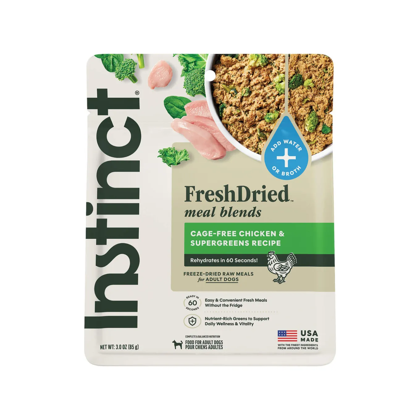 Instinct FreshDried Meal Blends Freeze Dried Raw Dog Food