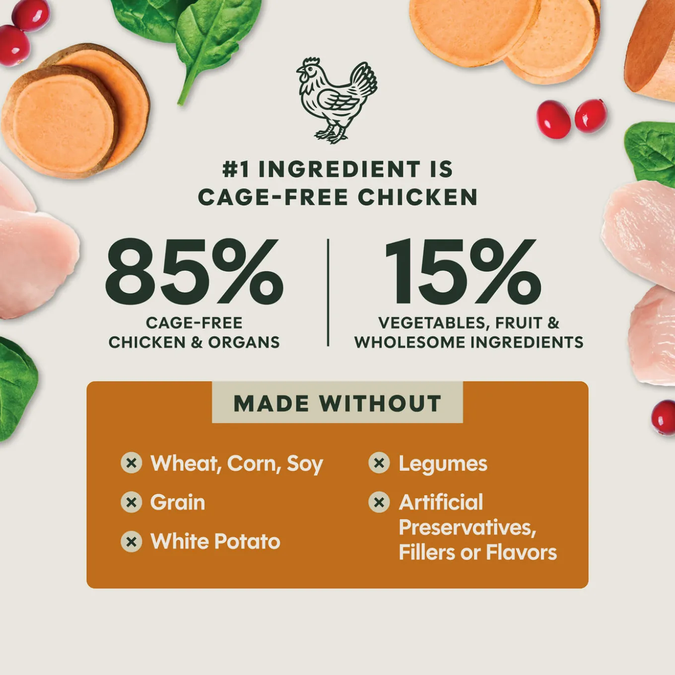 Instinct FreshDried Meal Blends Freeze Dried Raw Dog Food
