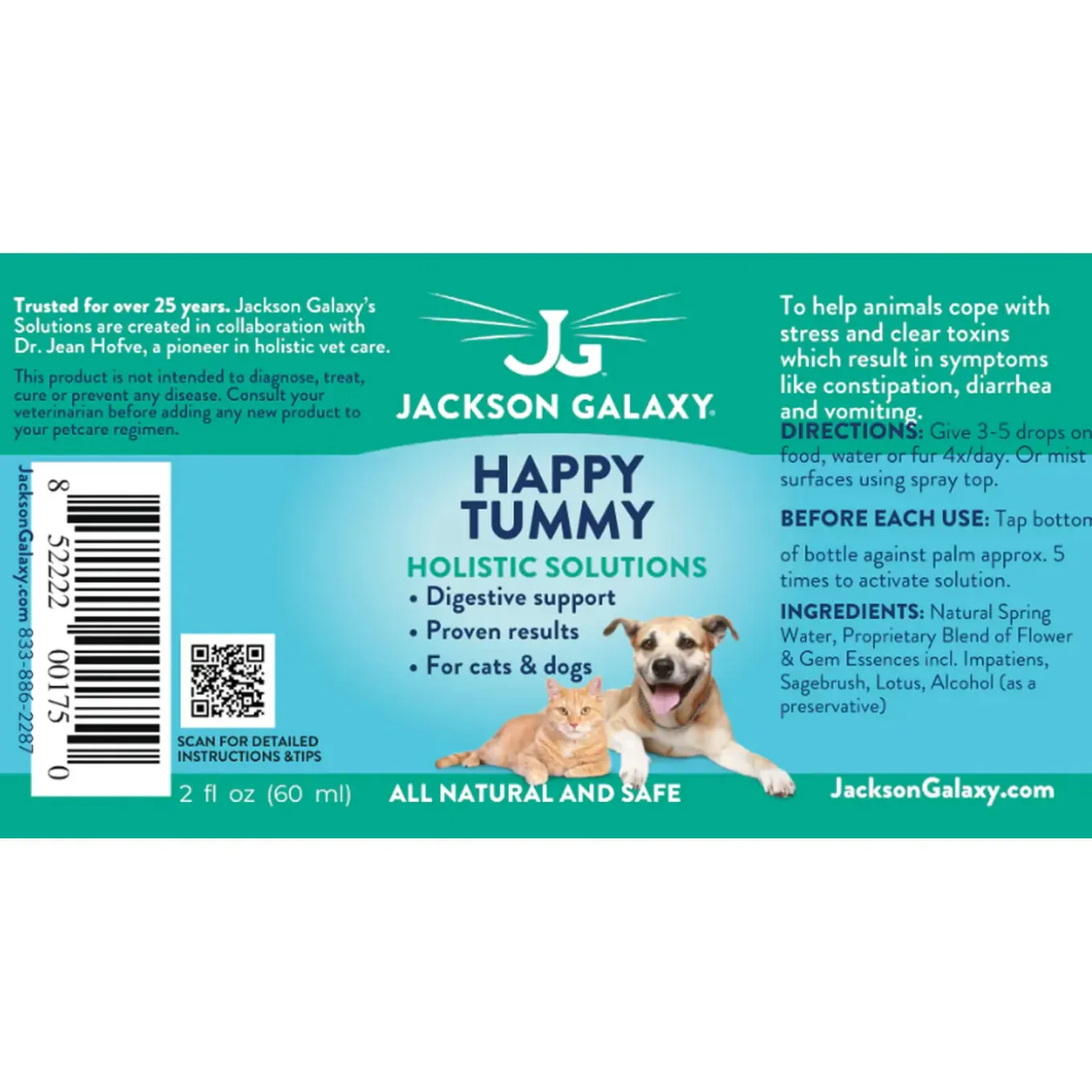 Jackson Galaxy Happy Tummy Drops