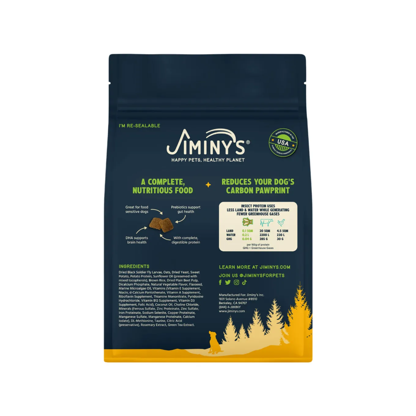 Jiminy's Good Grub Sustainably Sourced Dog Food