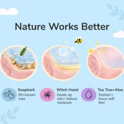 Kin + Kind Organic Ear Cleaner for Dogs