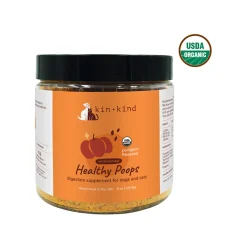 Kin + Kind Organic Healthy Poops Supplement for Cats & Dogs