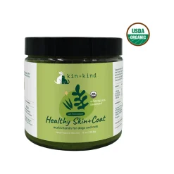Kin + Kind Organic Healthy Skin & Coat Supplement for Cats & Dogs