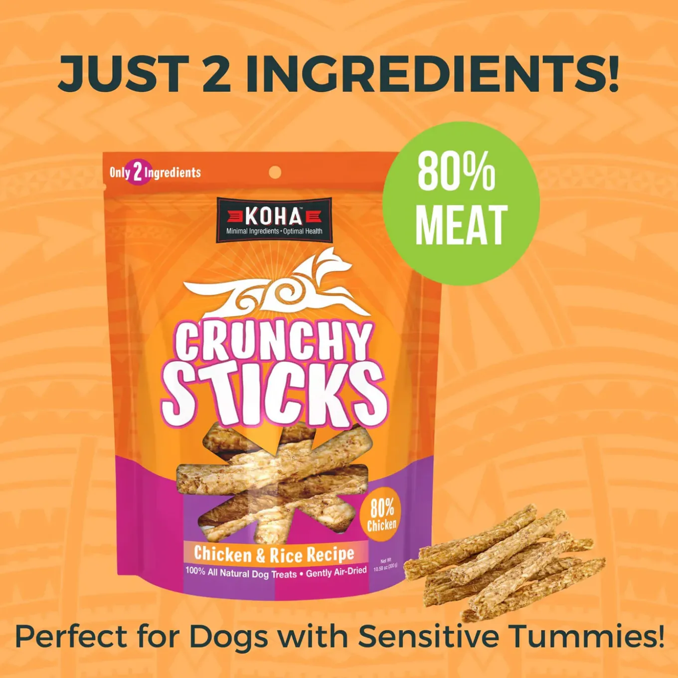 Koha Crunchy Sticks Dog Treats