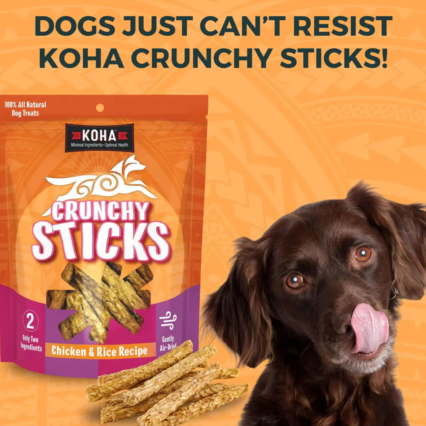 Koha Crunchy Sticks Dog Treats