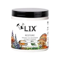 LIX Restore Organic Mushroom Powder for Dogs & Cats