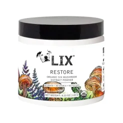 LIX Restore Organic Mushroom Powder for Dogs & Cats
