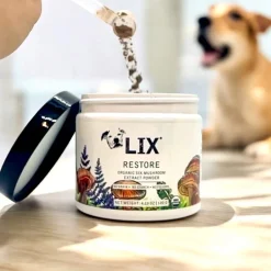 LIX Restore Organic Mushroom Powder for Dogs & Cats