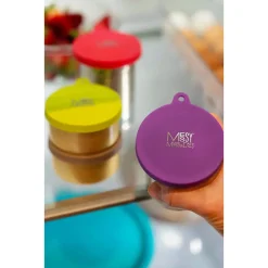 Messy Mutts Silicone Universal Canned Pet Food Lid
