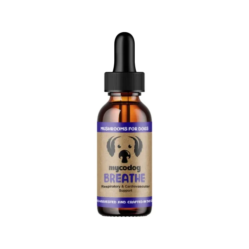 MycoDog Breathe Liquid Respiratory & Cardiovascular Supplement for Dogs