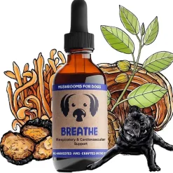 MycoDog Breathe Liquid Respiratory & Cardiovascular Supplement for Dogs