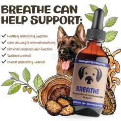 MycoDog Breathe Liquid Respiratory & Cardiovascular Supplement for Dogs
