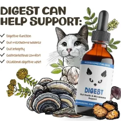 MycoDog Digest Liquid Gut Health Supplement for Cats