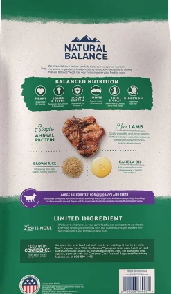 Natural Balance Limited Ingredient Dry Dog Food