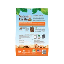 Naturally Fresh Quick Clumping Herbal Attraction Walnut Shell Cat Litter
