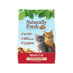 Naturally Fresh Quick Clumping Walnut Shell Multi-Cat Litter