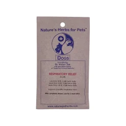 Nature's Herbs for Pets Respiratory Relief for Dogs and Cats
