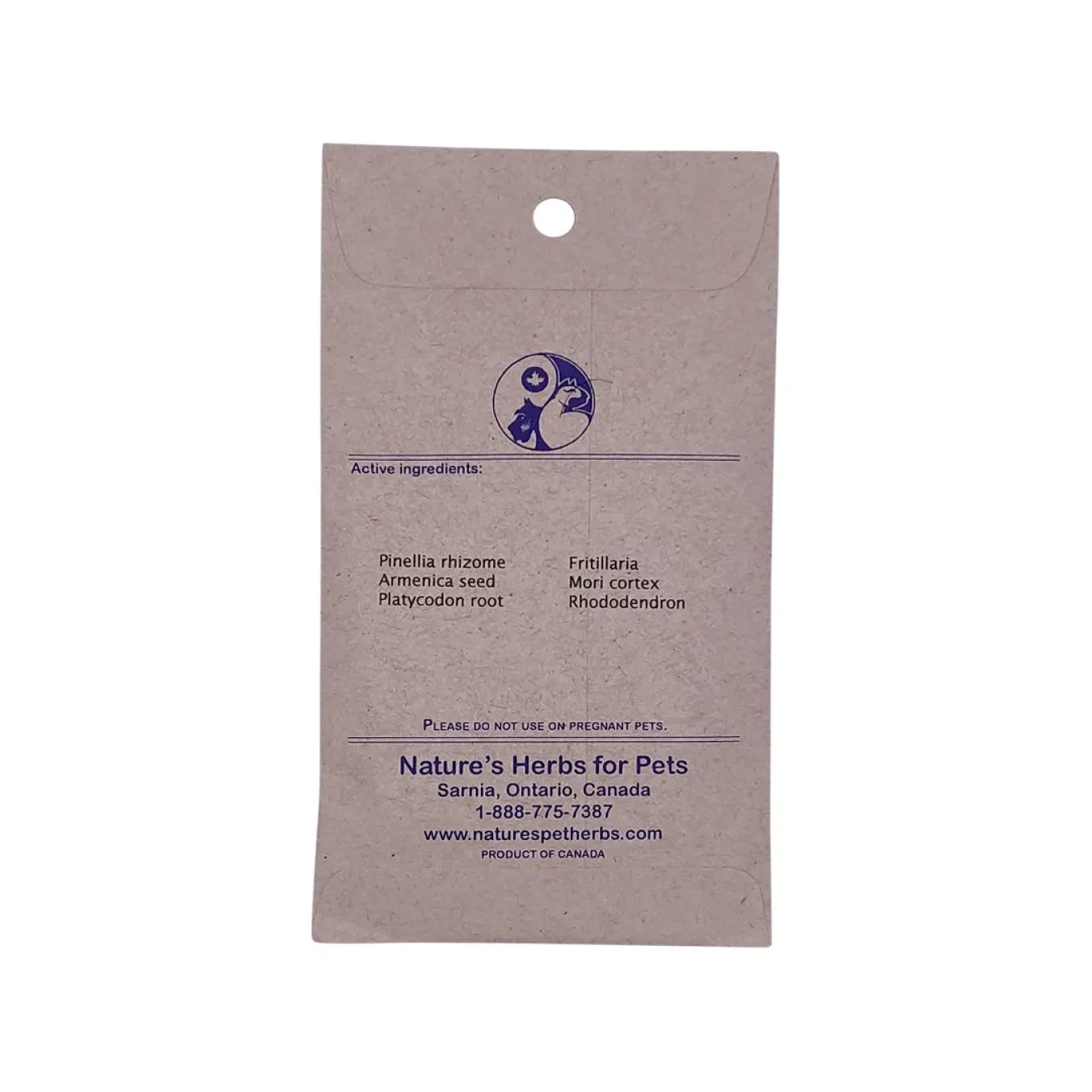 Nature's Herbs for Pets Respiratory Relief for Dogs and Cats