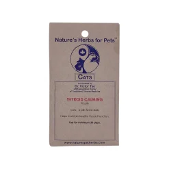 Nature's Herbs for Pets Thyroid Calming for Cats
