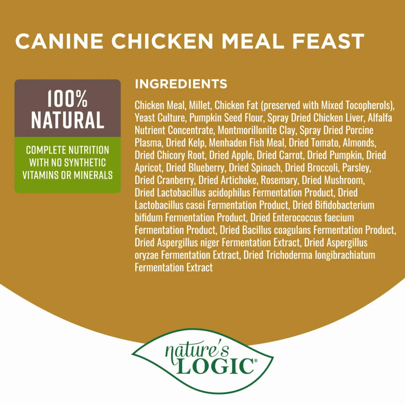 Nature's Logic Original Dry Food for Dogs