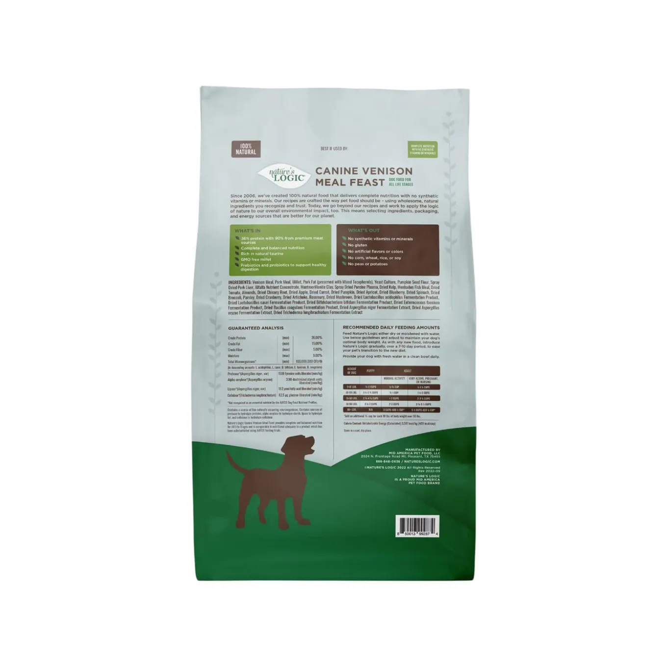Nature's Logic Original Dry Food for Dogs