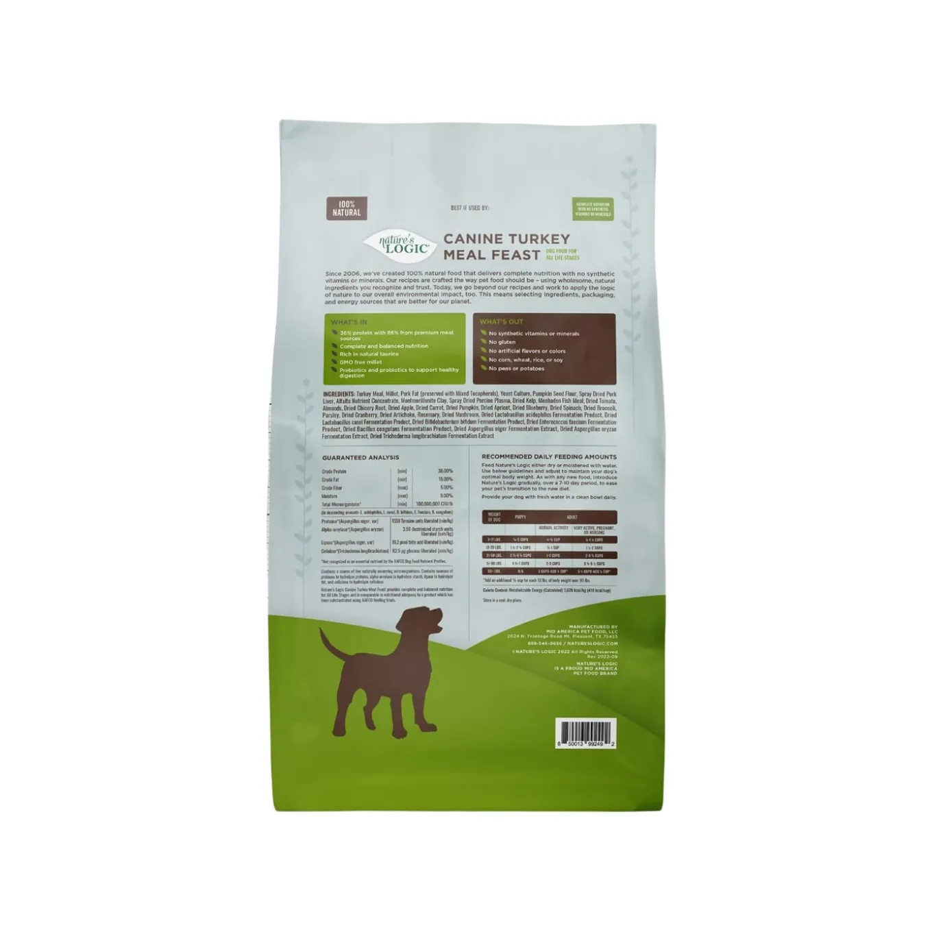 Nature's Logic Original Dry Food for Dogs