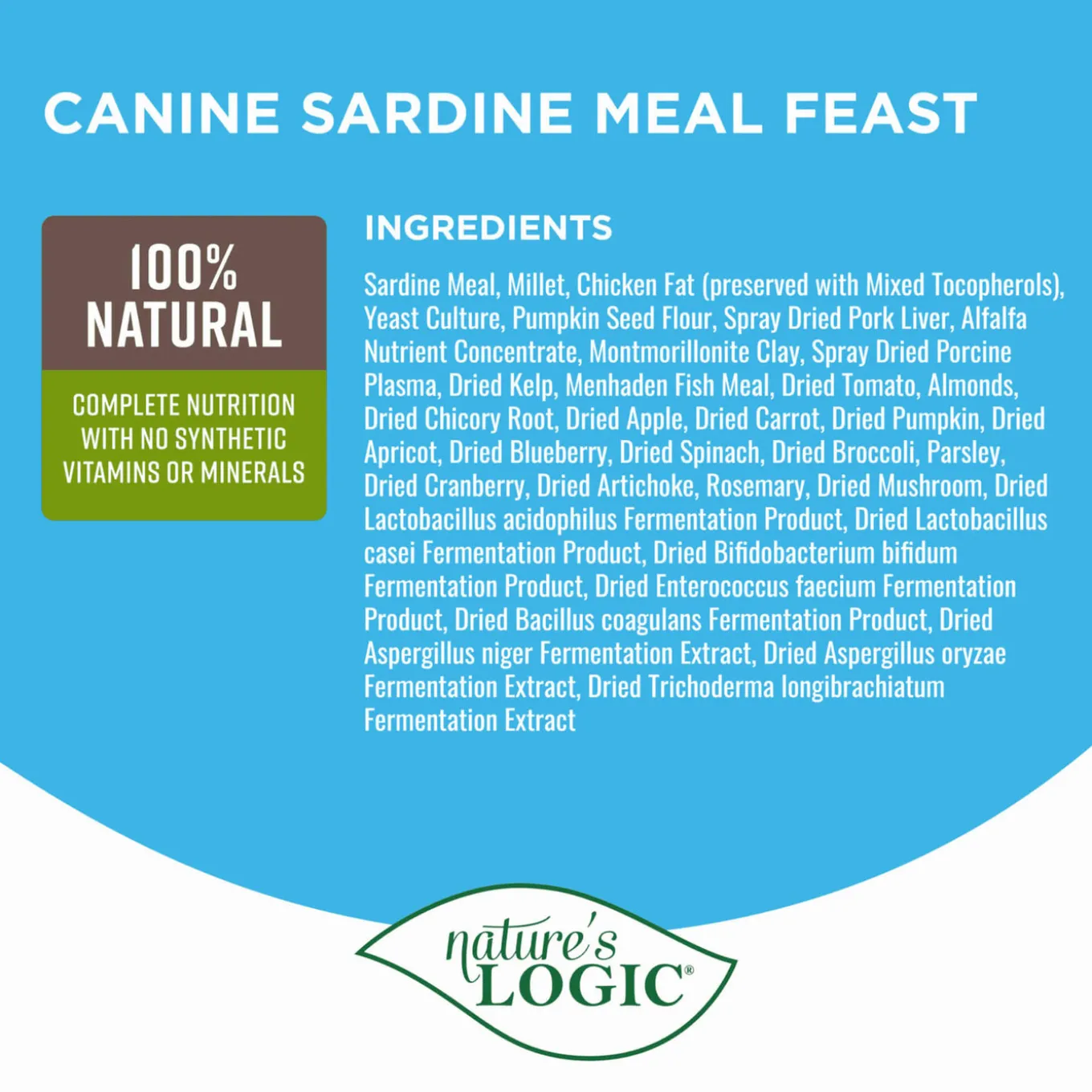 Nature's Logic Original Dry Food for Dogs