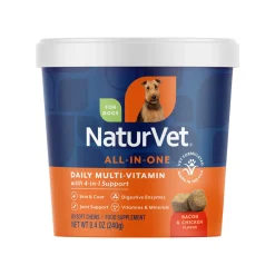 NaturVet All-In-One Daily Essentials Chews for Dogs