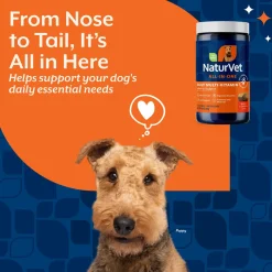 NaturVet All-In-One Daily Essentials Chews for Dogs