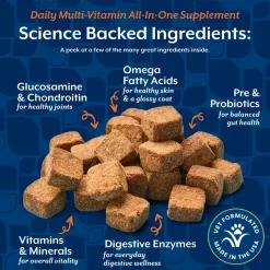 NaturVet All-In-One Daily Essentials Chews for Dogs