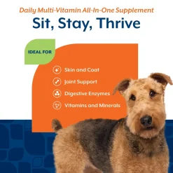 NaturVet All-In-One Daily Essentials Chews for Dogs