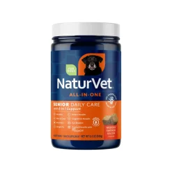 NaturVet All-In-One Senior Dog Daily Care with 8-in-1 Support