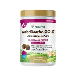 NaturVet ArthriSoothe Gold Advanced Joint Care for Dogs & Cats