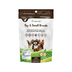 NaturVet Breed Specific Toy & Small Breed Dog Soft Chews