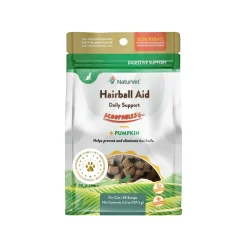 NaturVet Hairball Aid Plus Pumpkin for Cats