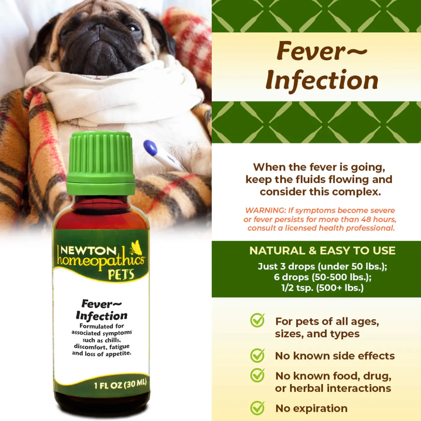 Newton Homeopathics Fever & Infection