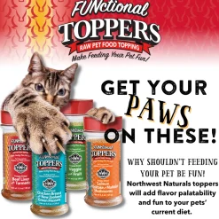 Northwest Naturals Freeze-Dried FUNctional Toppers for Dogs & Cats