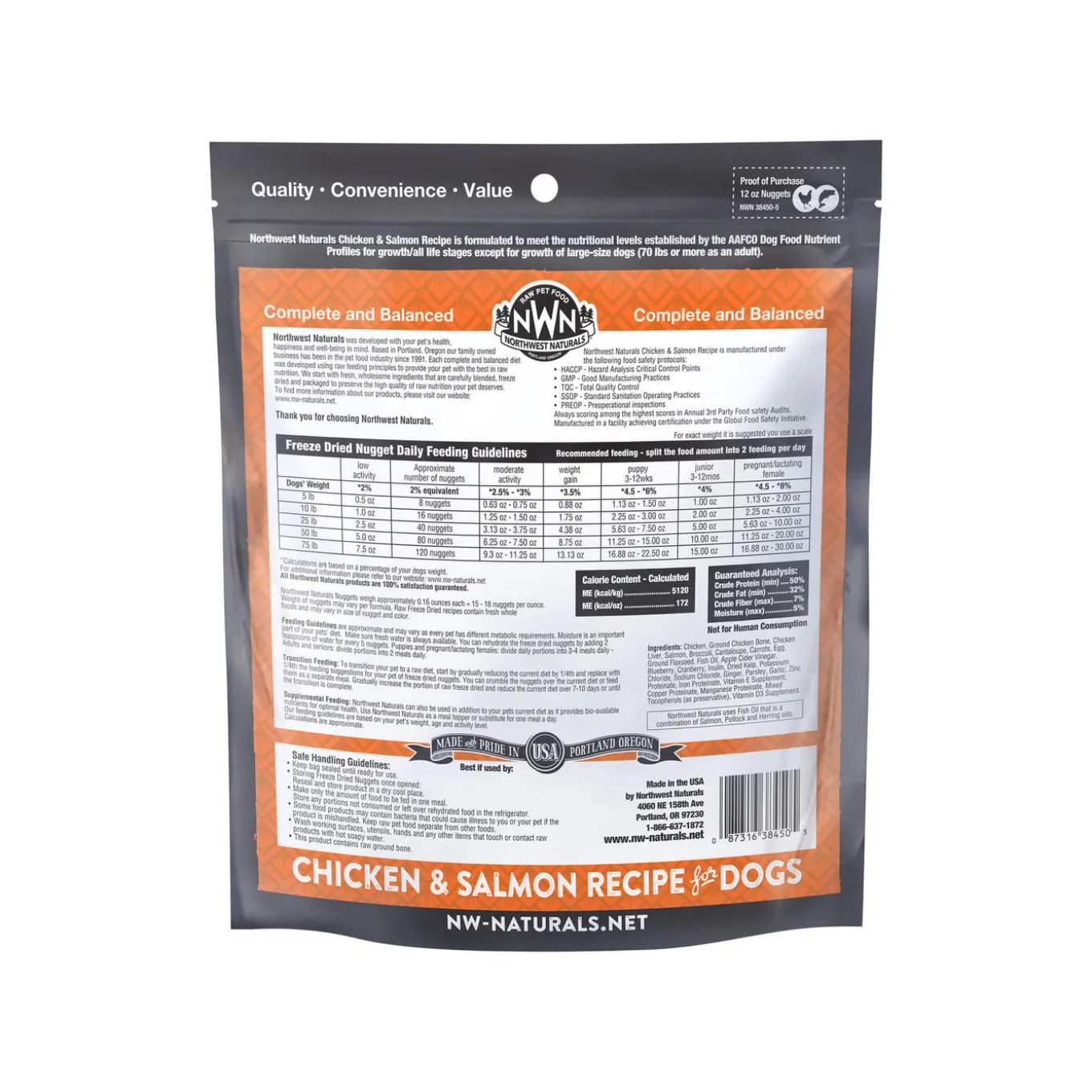 Northwest Naturals Freeze Dried Raw Diet Dog Food