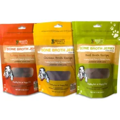 Nuggets Healthy Eats Jammin Jowlers Bone Broth Jerky Dog Treats