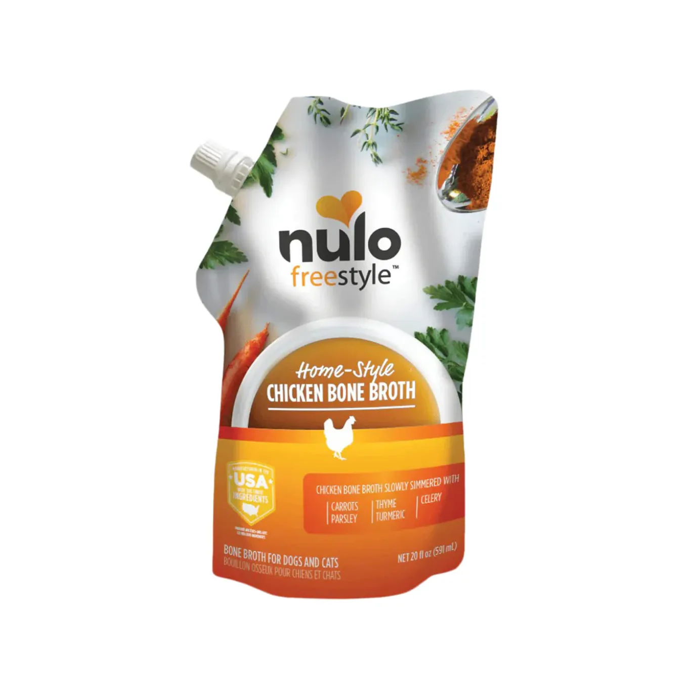 Nulo Freestyle Bone Broth for Cats & Dogs