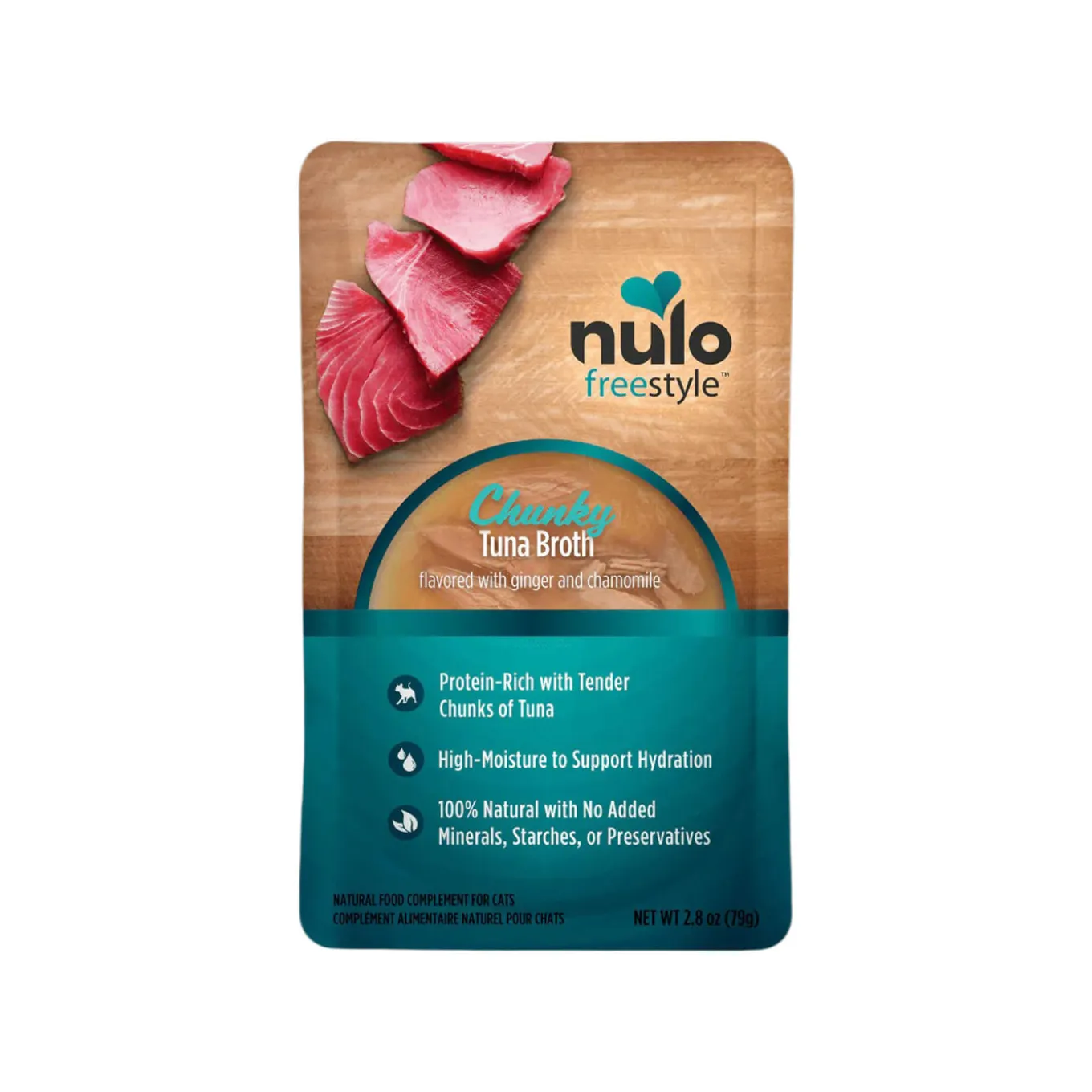 Nulo FreeStyle Chunky Broths Wet Cat Food Topper 2.8 oz (Case of 24)