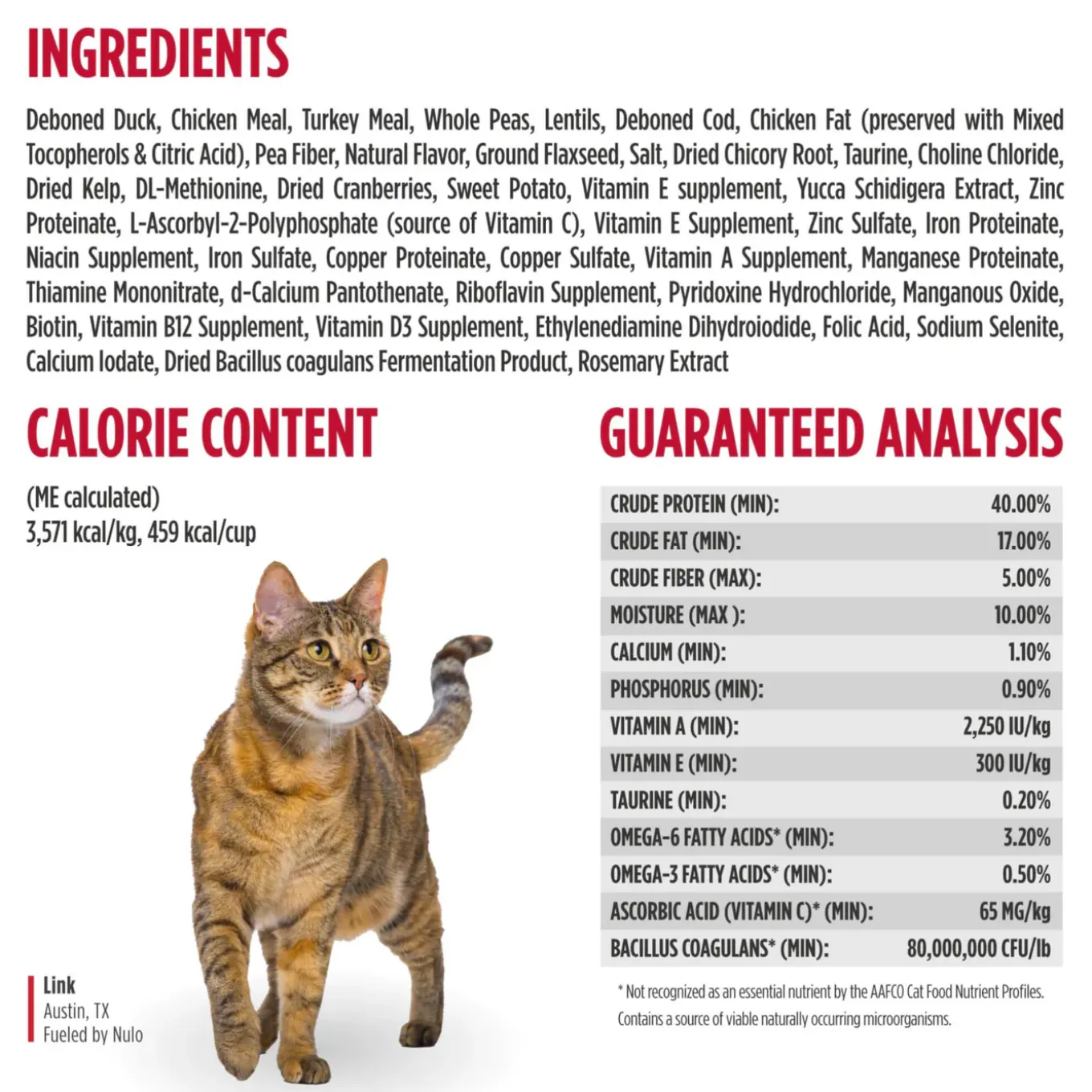 Nulo Freestyle Grain-Free Dry Cat Food
