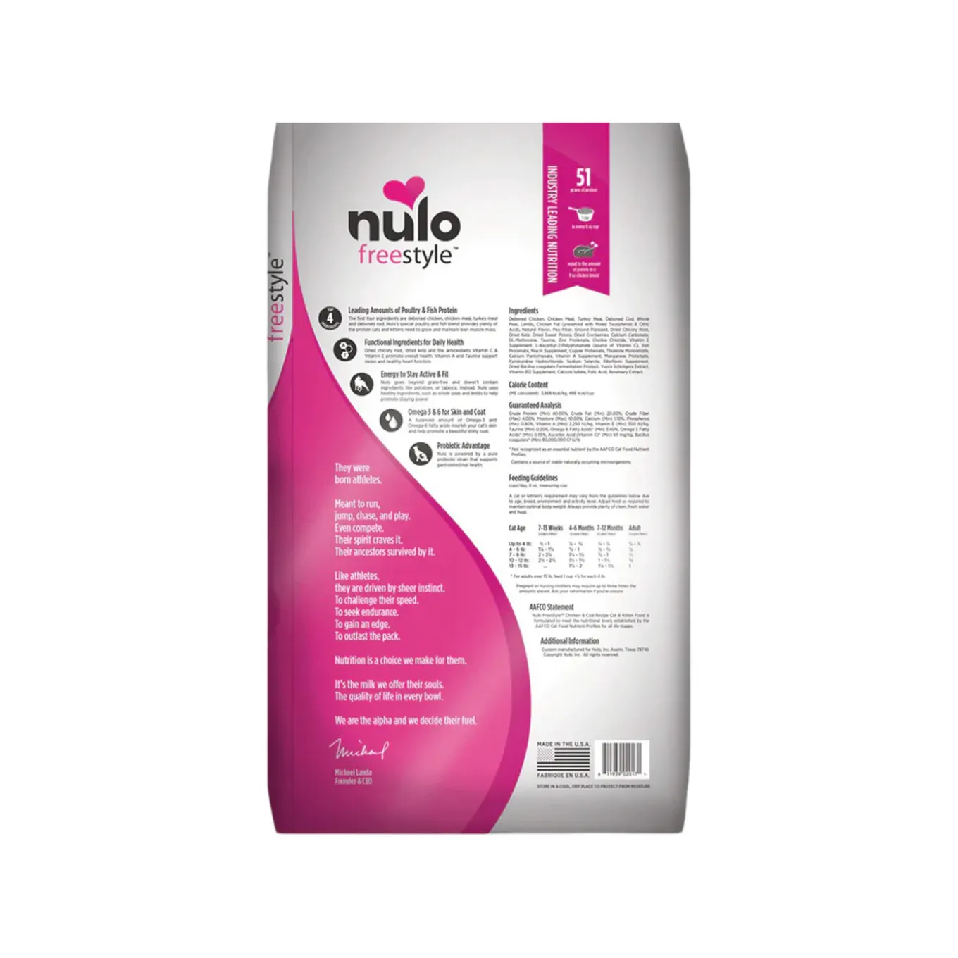 Nulo Freestyle Grain-Free Dry Cat Food