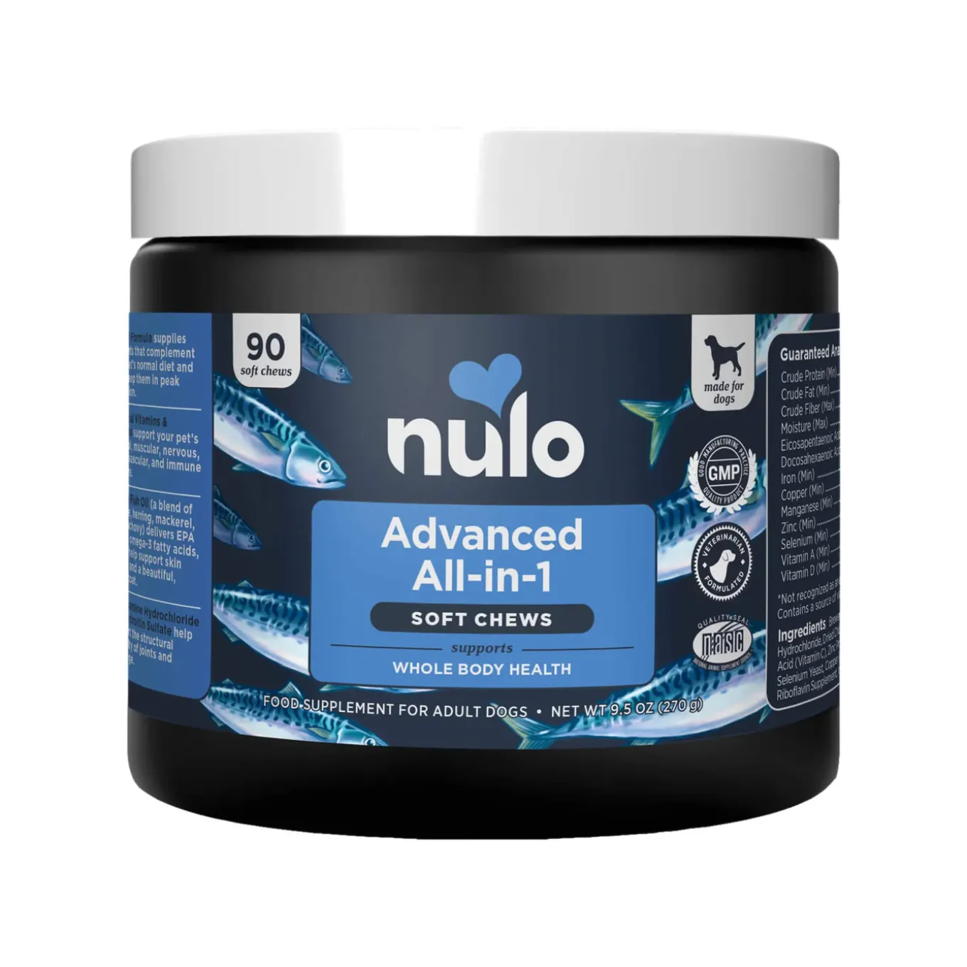Nulo Multifunctional Advanced All-in-1 Soft Chew Dog Supplement