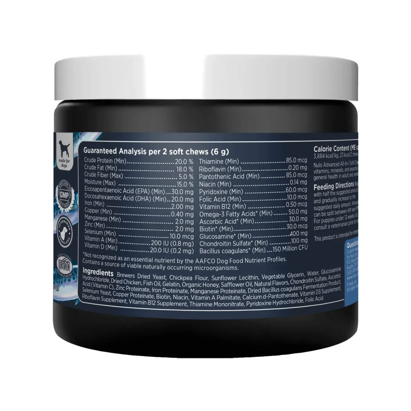 Nulo Multifunctional Advanced All-in-1 Soft Chew Dog Supplement