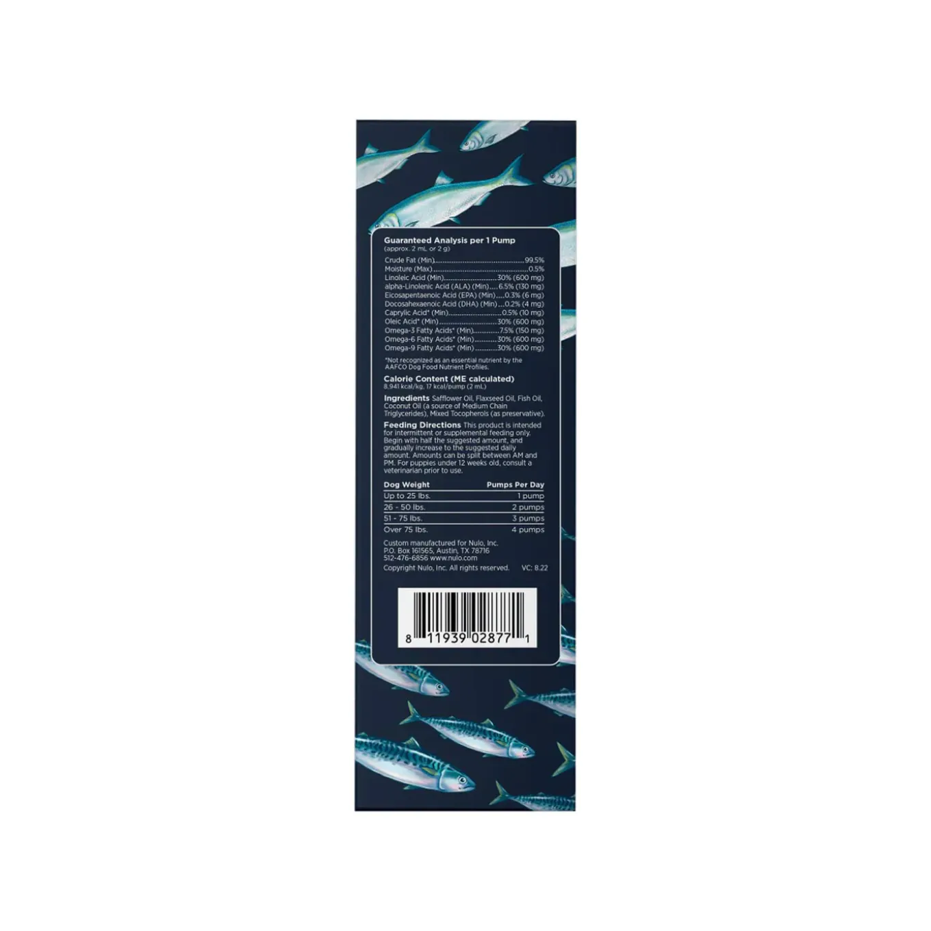 Nulo Omega 3-6-9 Oil Blend Dog Supplement