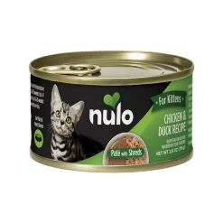 Nulo Pate with Shreds Wet Kitten Food 2.8 oz (Case of 12)