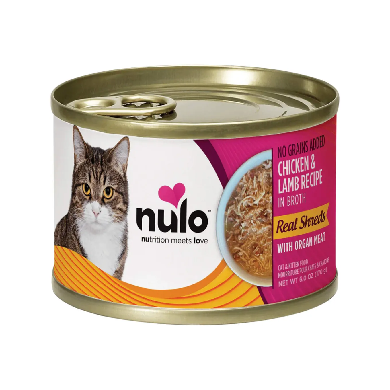 Nulo Real Shreds with Organ Meat Wet Cat Food